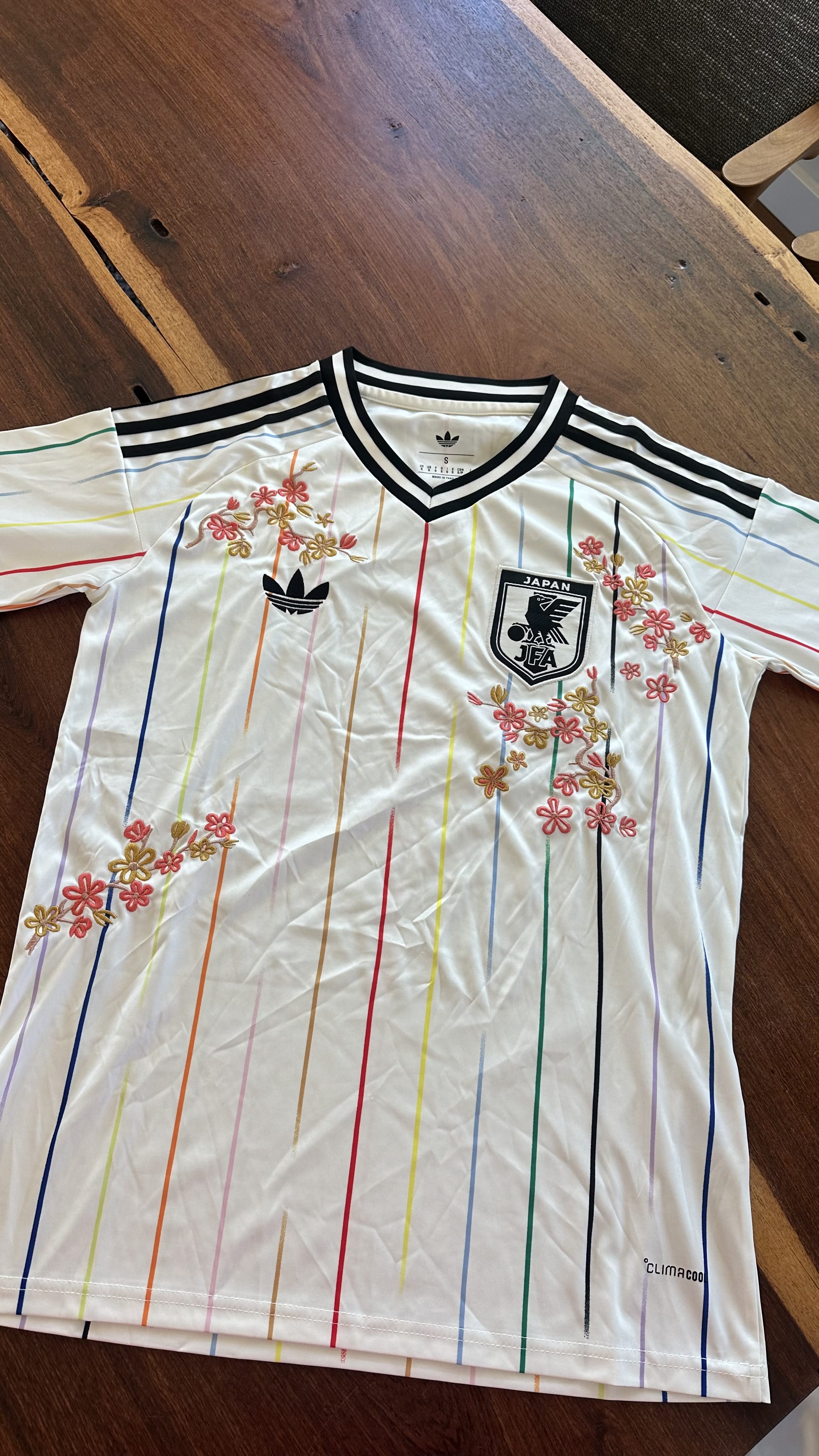 Custom Floral Embroidered Japan World Cup 2026 Away Football Jersey