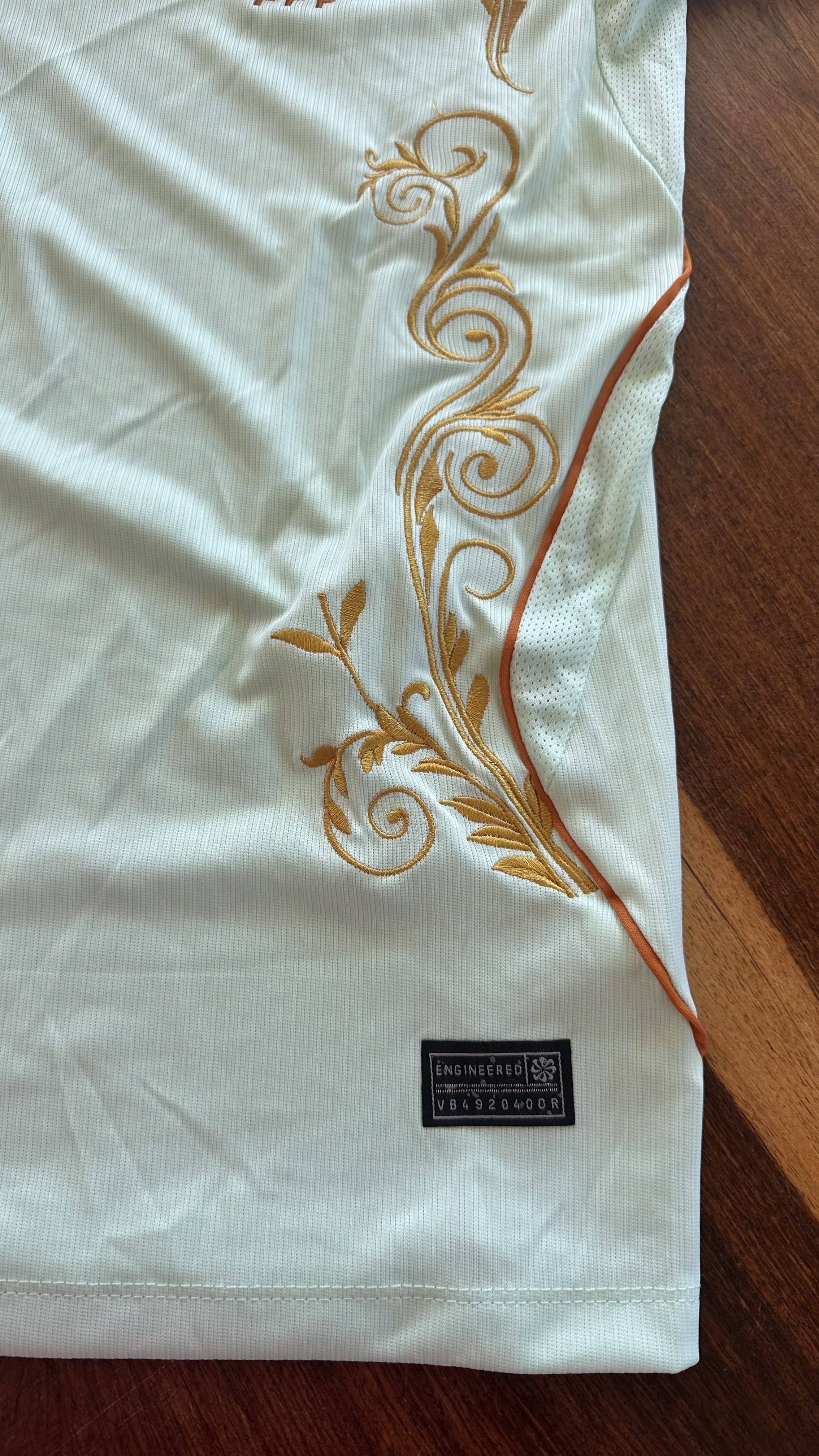 Custom Floral Embroidered France World Cup 2026 Away Football Jersey