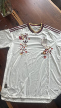 Custom Floral Embroidered Spain World Cup 2026 Home Football Jersey