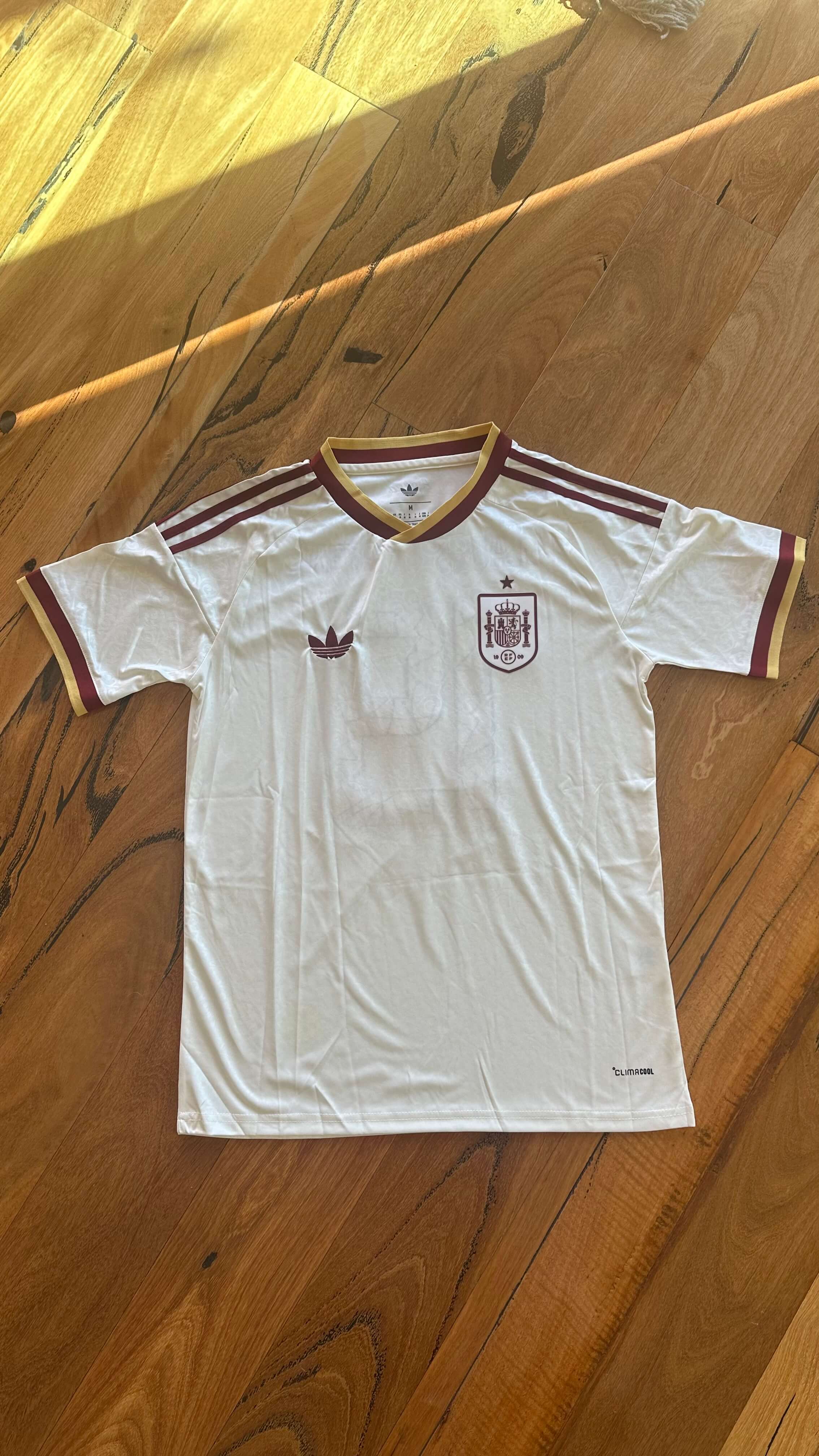 Embroidered Spain 2026 World Cup Away Football Jersey – Lamine Yamal 19