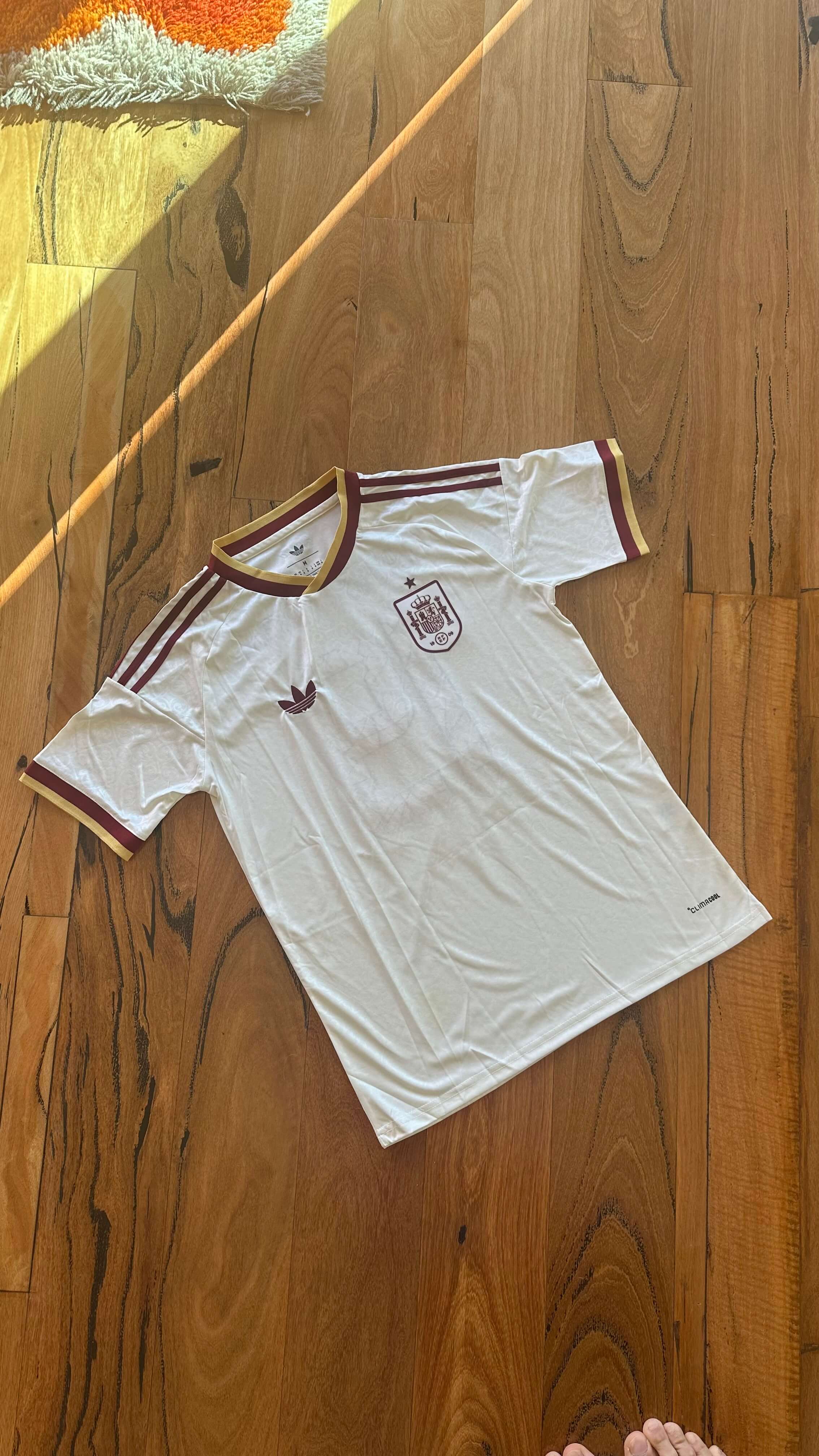 Embroidered Spain 2026 World Cup Away Football Jersey – Lamine Yamal 19