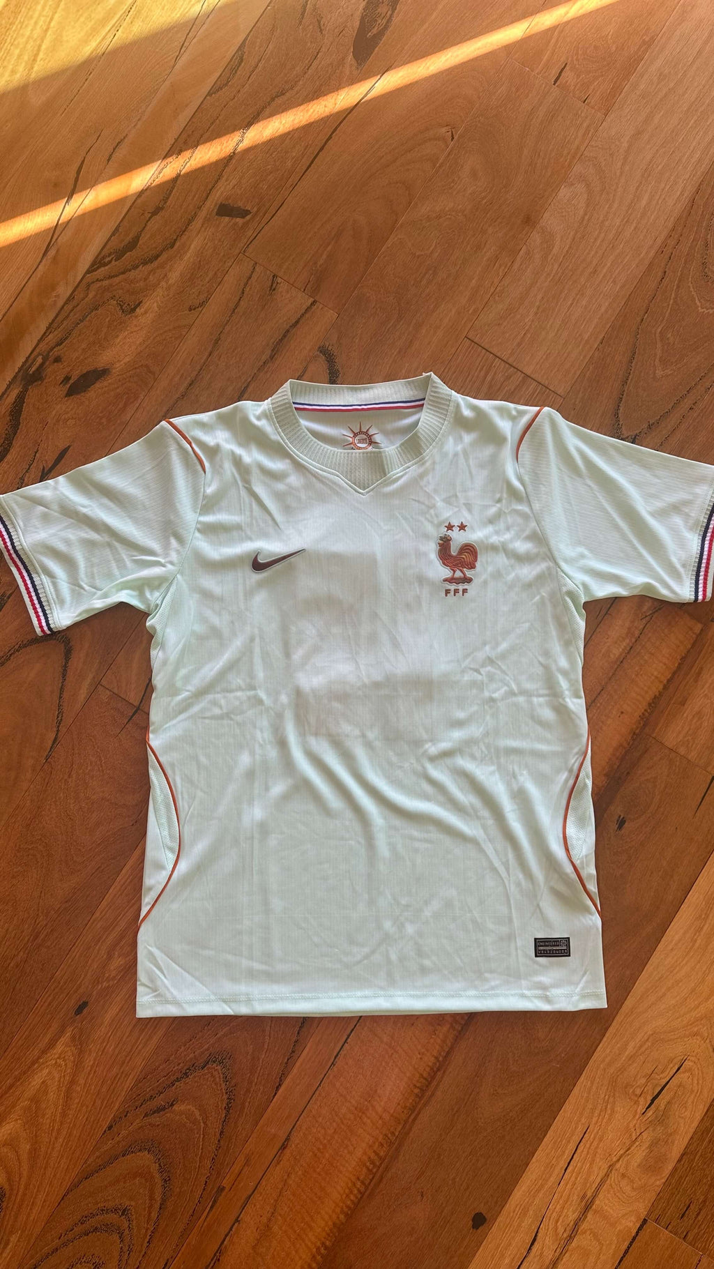 Embroidered France 2026 World Cup Away Football Jersey – Mbappé 10