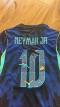 Embroidered Brazil 2026 World Cup Away Football Jersey – Neymar Jr 10
