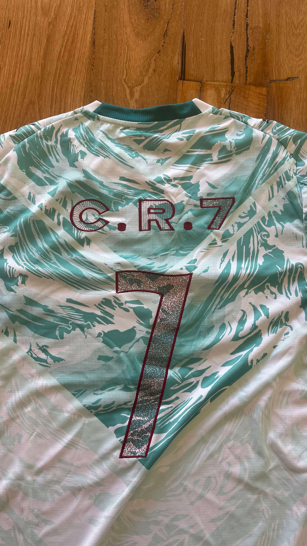 Embroidered Portugal 2026 World Cup Away Football Jersey – Cristiano Ronaldo CR7